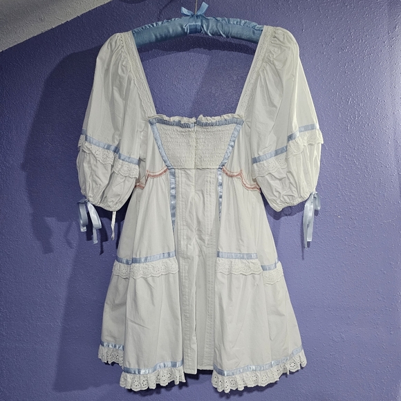 ❌️SOLD❌️ For Love And Lemons Meadow Mini Dress - Picture 2 of 3